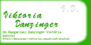 viktoria danzinger business card